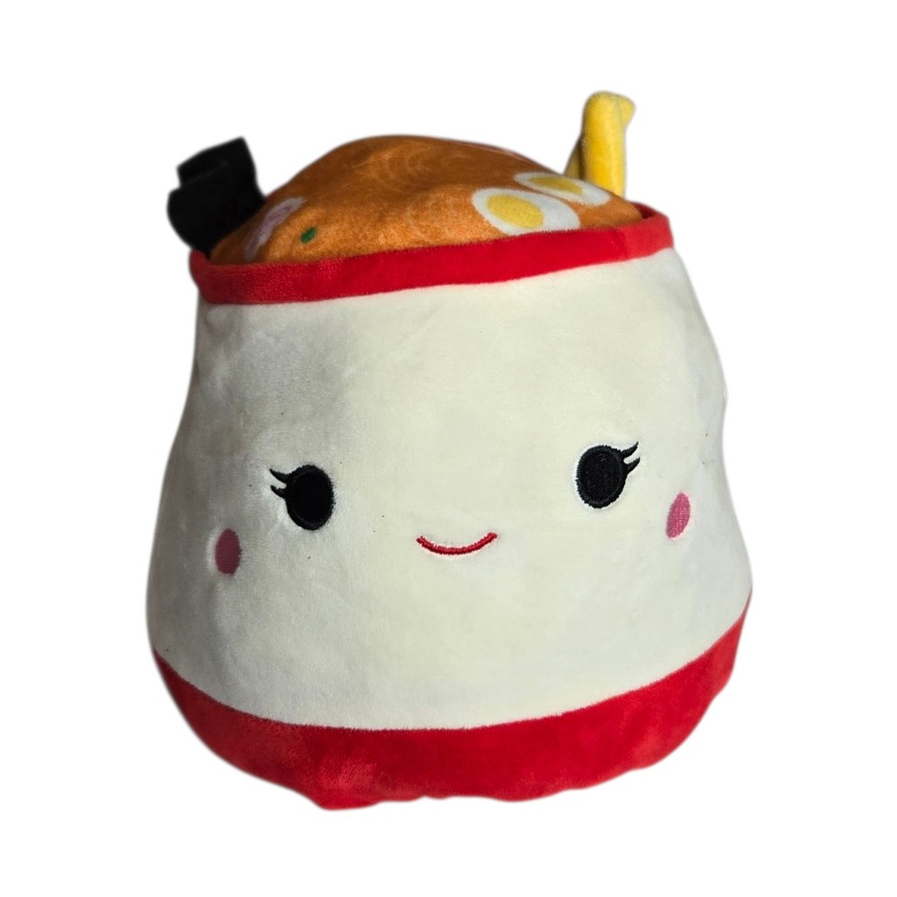 Squishmallows 8" FlipAMallows Shun Sushi & Raisy Ramen Food Squad Plush Kellytoy - Picture 2 of 12